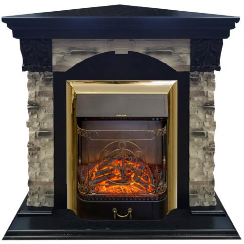 Dublin Rock Corner (темный дуб)+Majestic Lux BR S