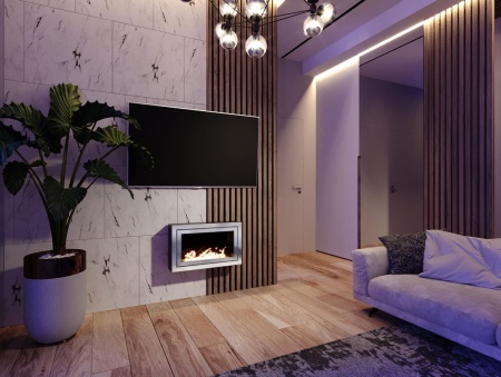 Биокамин "Русский огонь" Стенли 650N настенный по цене 27 400 руб.