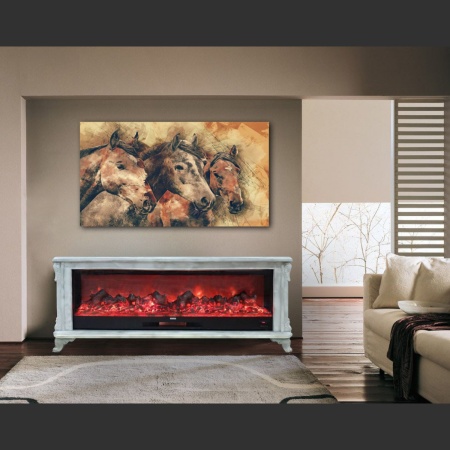 Электрокамин «Версаль Мрамор»