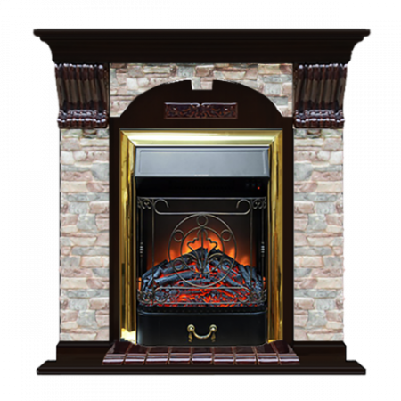 Арочный Грот цветной (венге)+Majestic Brass Арочный Грот цветной (венге)+Majestic Brass