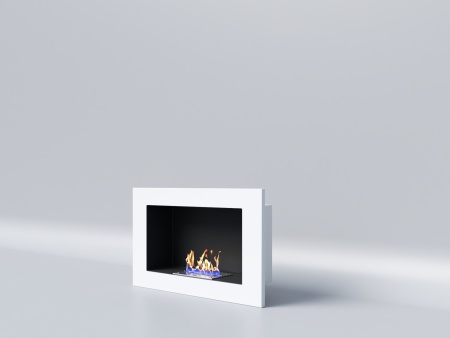 Биокамин "Русский огонь" Лайт Бланк 900V с защитным стеклом по цене 23 350 руб.