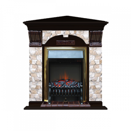 Арочный Арбат угловой (венге)+Fobos Brass