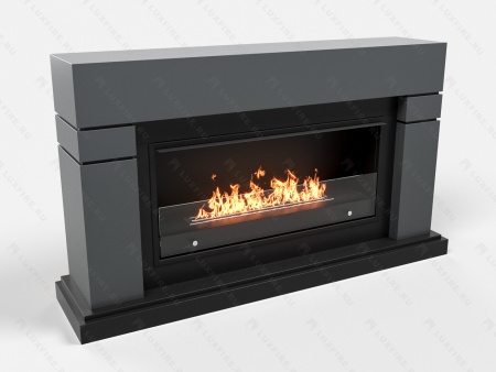 Биокамин Lux Fire с порталом Эльбрус 42, графит по цене 124 306 руб.