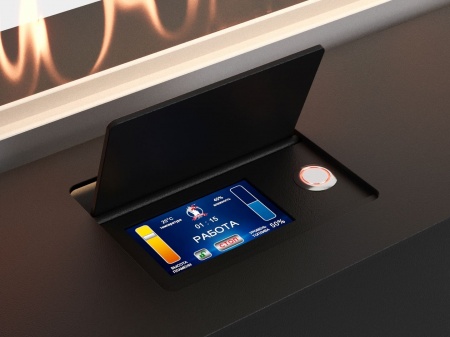 Автоматический биокамин Lux Fire Smart Flame 1100 Black по цене 