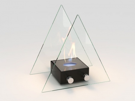 Настольный биокамин Lux Fire "Вулкан" S Чёрный по цене 15 400 руб.