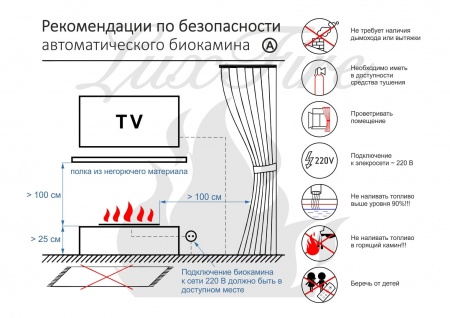Автоматический биокамин Lux Fire Smart Flame 1000 Black Автоматический биокамин Lux Fire Smart Flame 1000 Black по цене
