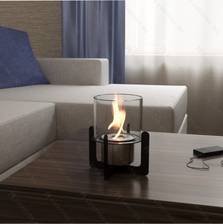 Настольный биокамин Lux Fire "Омега" (черный) по цене 9 196 руб.