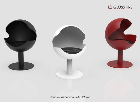 Напольный биокамин Sfera-m3 по цене 130 100 руб.