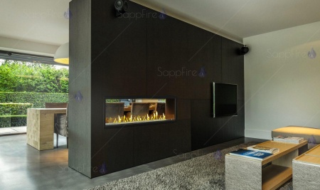 Встраиваемый сквозной очаг 1800 SappFire по цене 76 400 руб.
