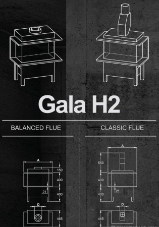 Газовая топка Vero Design GA 6 H2 
Газовая топка Vero Design GA 6 H2