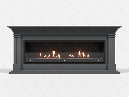 Биокамин Lux Fire с порталом Ромео 60, графит по цене 151 792 руб.